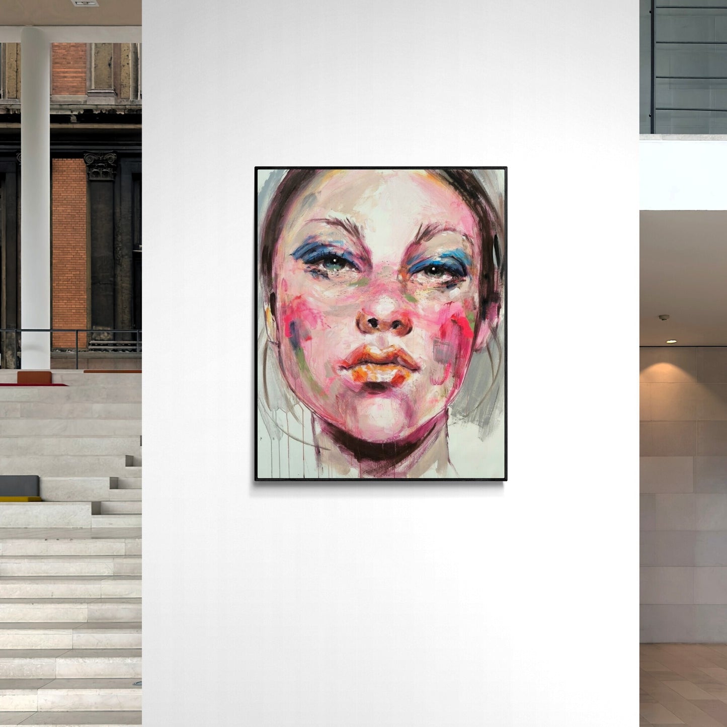 The cup in the center